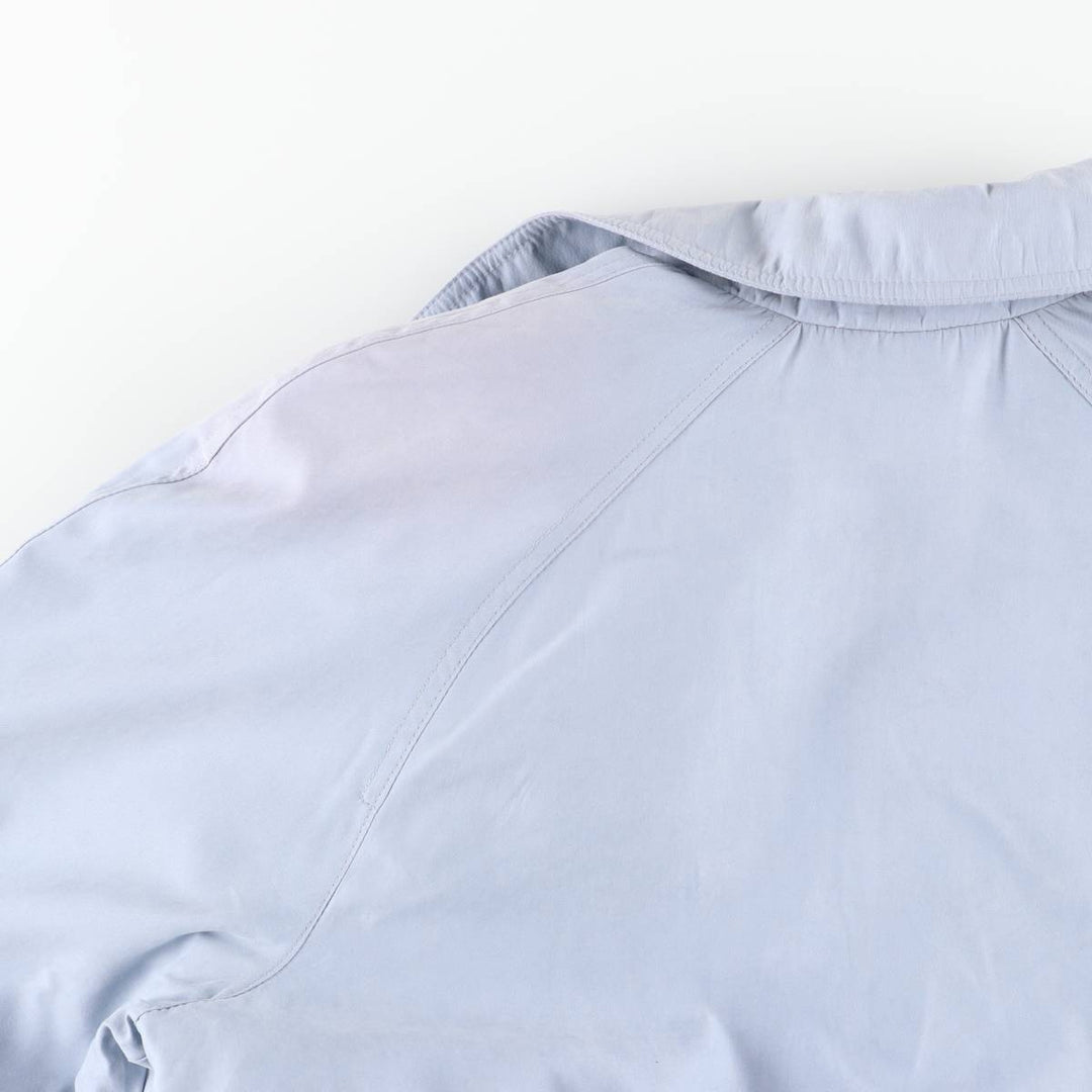 London Fog trench coat, women's size L unclear Blue type light blue Vintage Second Hand
