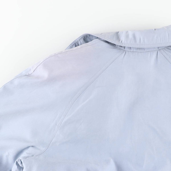 London Fog trench coat, women's size L unclear Blue type light blue Vintage Second Hand