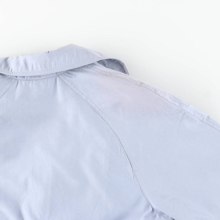 London Fog trench coat, women's size L unclear Blue type light blue Vintage Second Hand