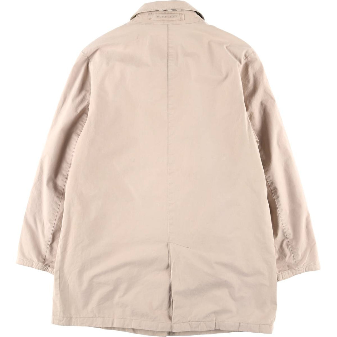 Burberry's BURBERRY LONDON Balmacaan Coat, Women's Size M cotton Beige type Vintage Second Hand