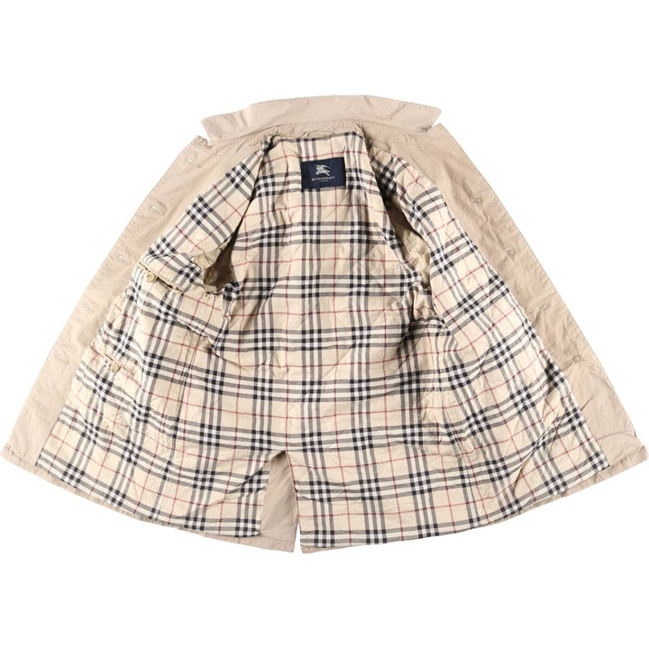 Burberry's BURBERRY LONDON Balmacaan Coat, Women's Size M cotton Beige type Vintage Second Hand
