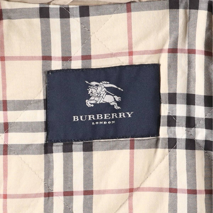 Burberry's BURBERRY LONDON Balmacaan Coat, Women's Size M cotton Beige type Vintage Second Hand