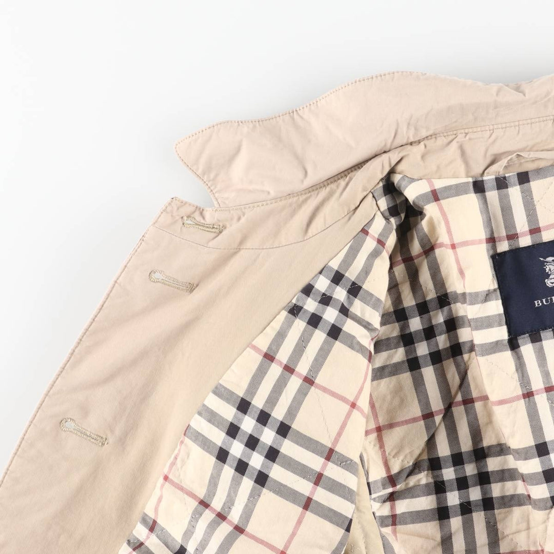 Burberry's BURBERRY LONDON Balmacaan Coat, Women's Size M cotton Beige type Vintage Second Hand