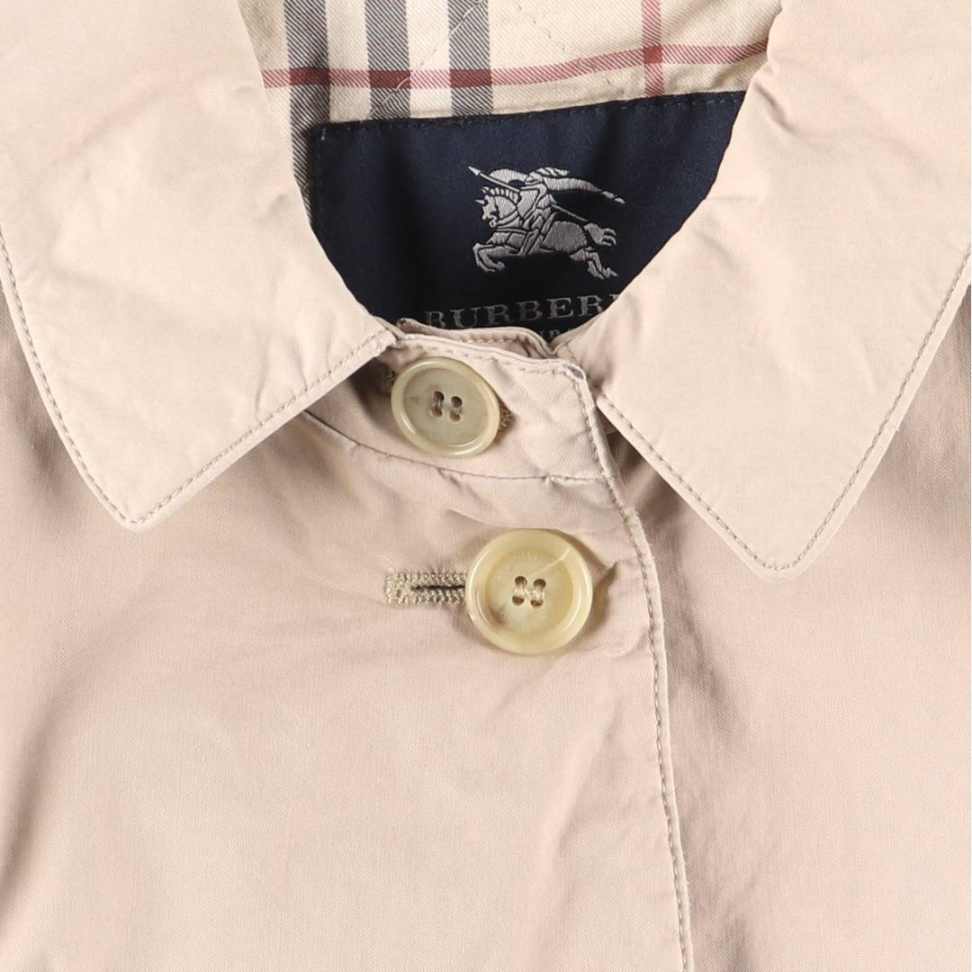 Burberry's BURBERRY LONDON Balmacaan Coat, Women's Size M cotton Beige type Vintage Second Hand
