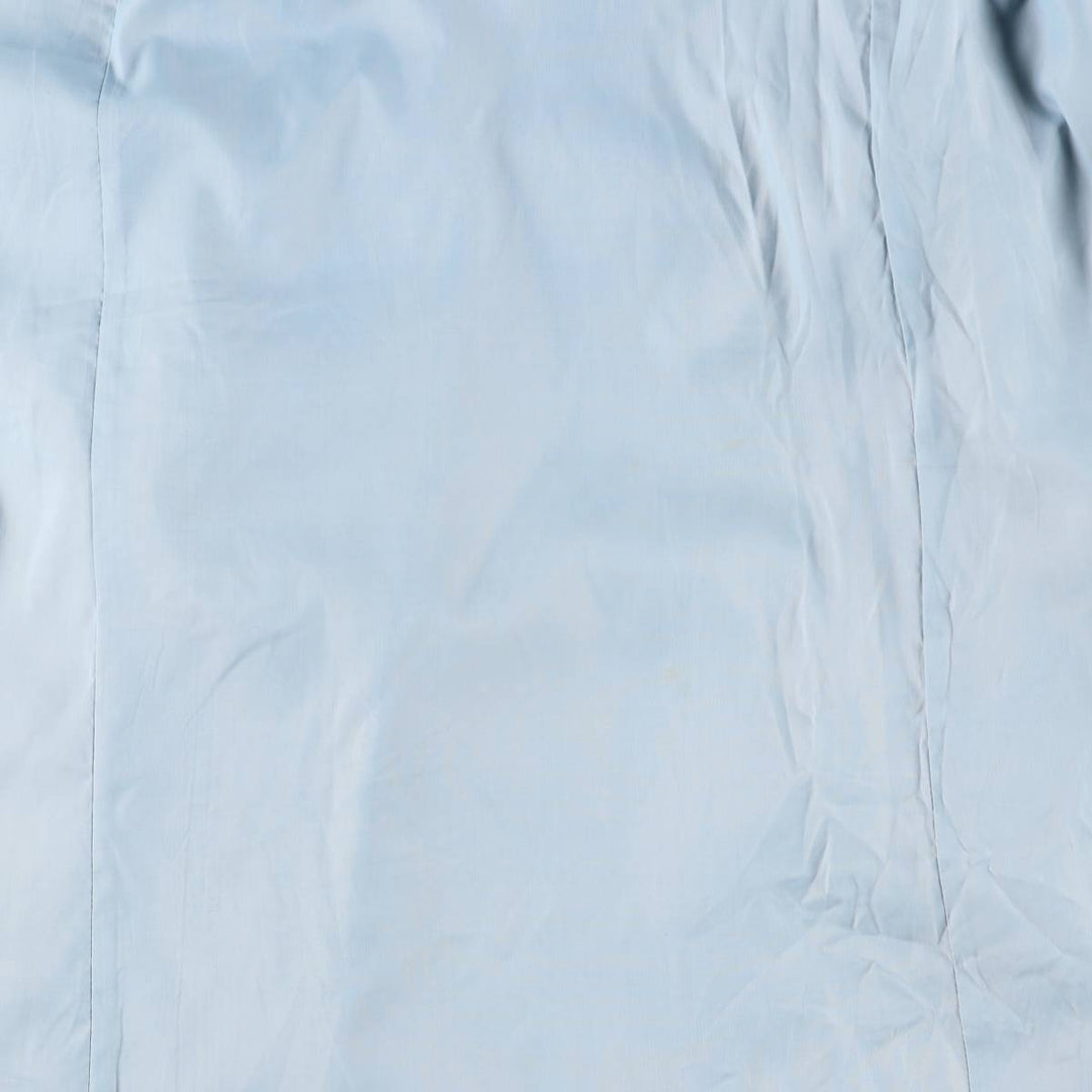 Women's Balmacaan Coat, Size L polyester Blue type light blue Vintage Second Hand