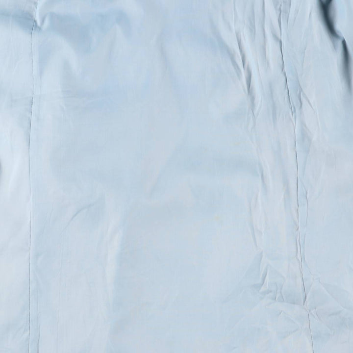 Women's Balmacaan Coat, Size L polyester Blue type light blue Vintage Second Hand
