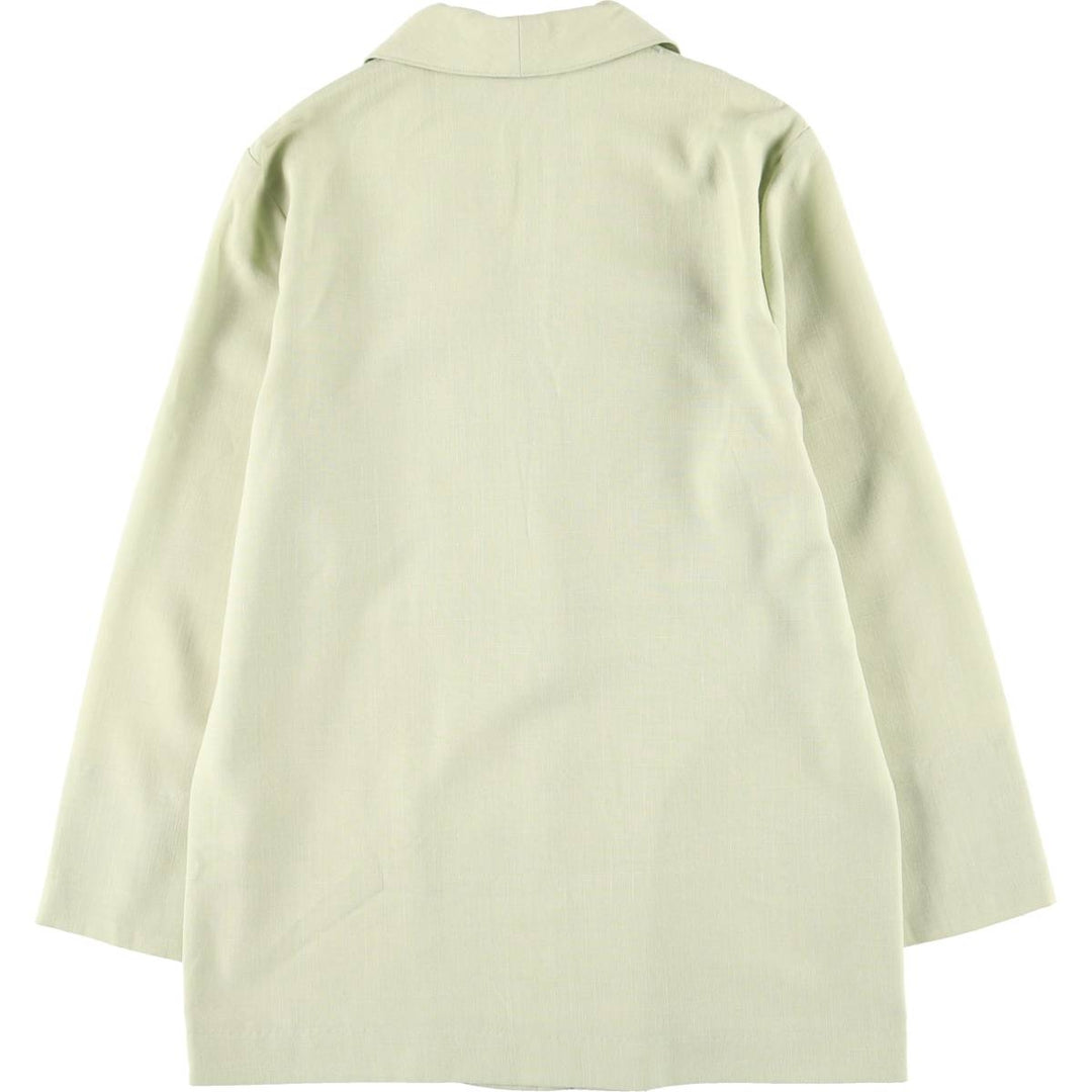 CLASSIC COLLECTION Blazer Tailored Jacket Made in USA, Women's Size L unclear Khaki type sage green Vintage Second Hand