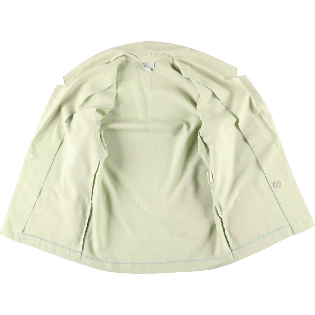 CLASSIC COLLECTION Blazer Tailored Jacket Made in USA, Women's Size L unclear Khaki type sage green Vintage Second Hand