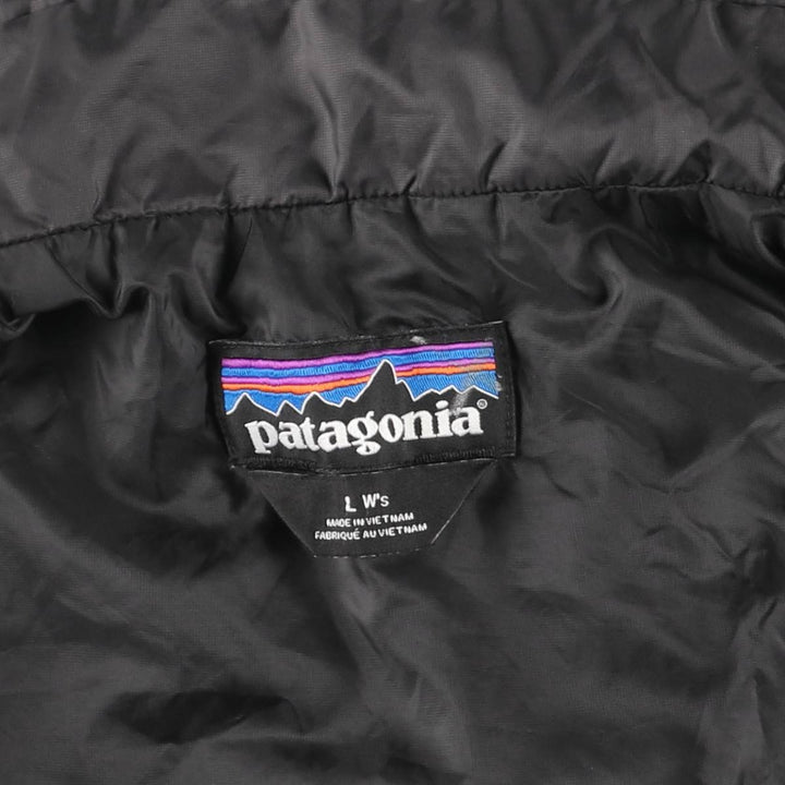 Patagonia Nano Puff Jacket 84217SP23, Women's Padded Mountain Jacket, Shell Jacket, Size L recycled polyester black type Vintage Second Hand