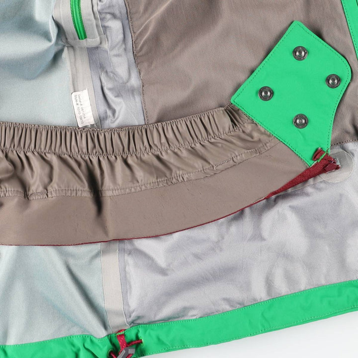 Mammut Mountain Parka Shell Jacket, Women's Size M polyamide green type Vintage Second Hand