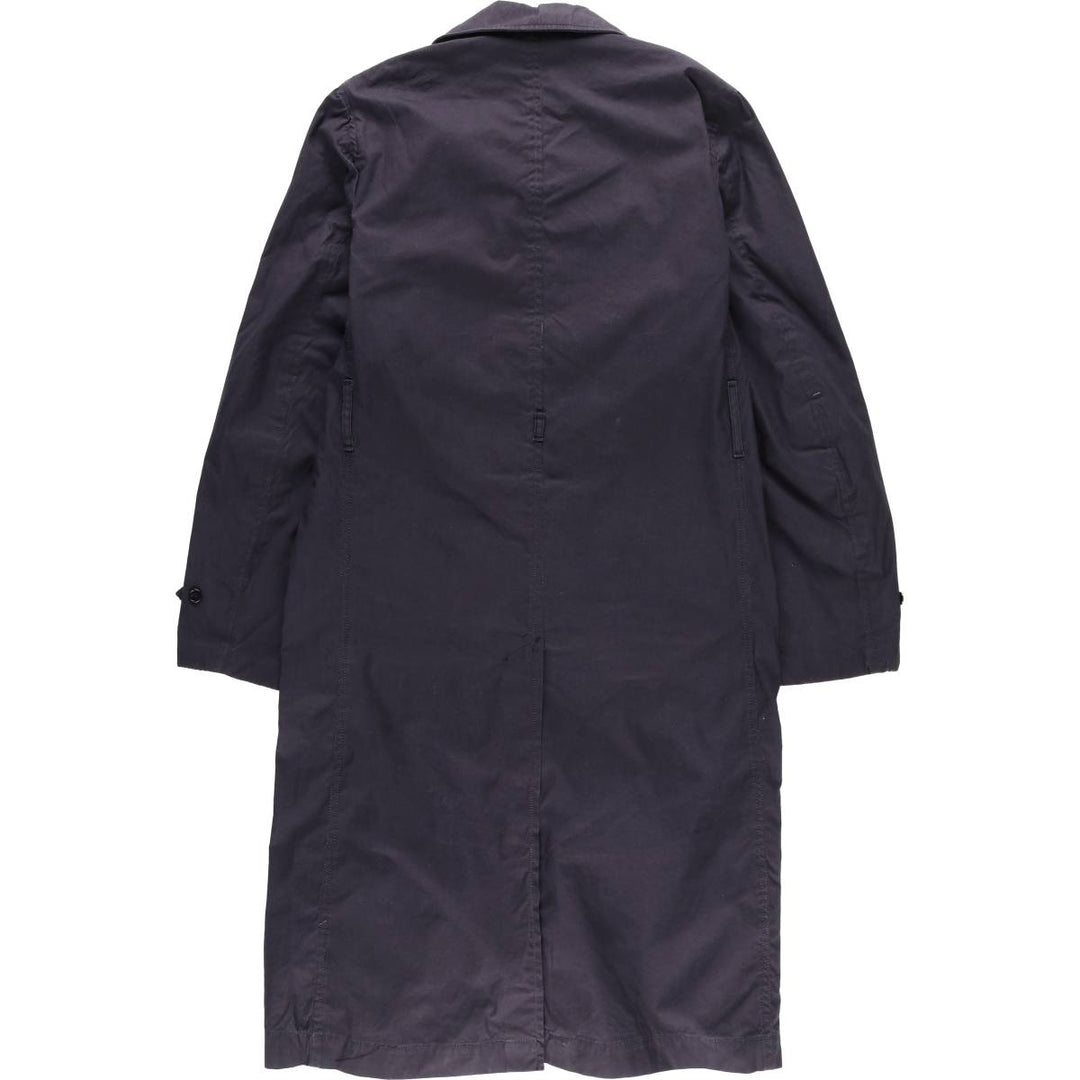 Vintage 1960'S Military Trench Coat, Small (34-36), Men's Size S unclear navy blue type Vintage Second Hand