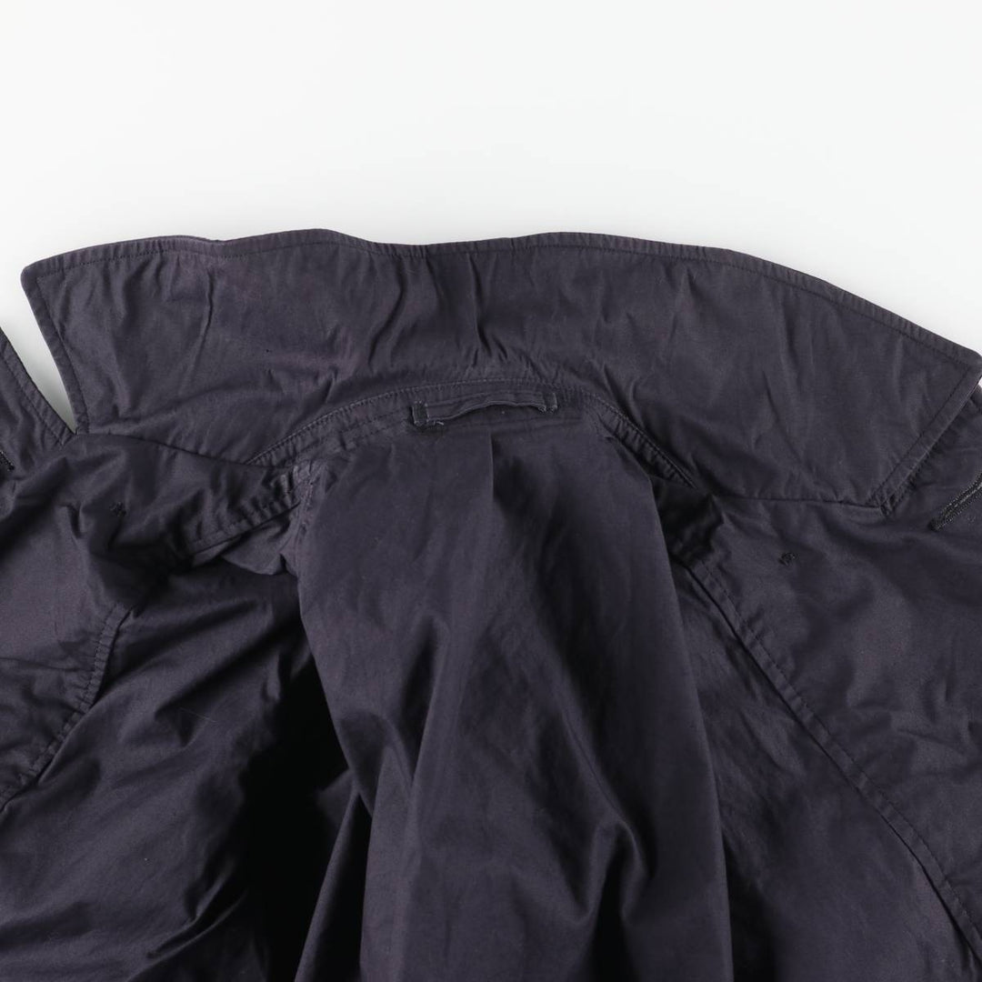 Vintage 1960'S Military Trench Coat, Small (34-36), Men's Size S unclear navy blue type Vintage Second Hand