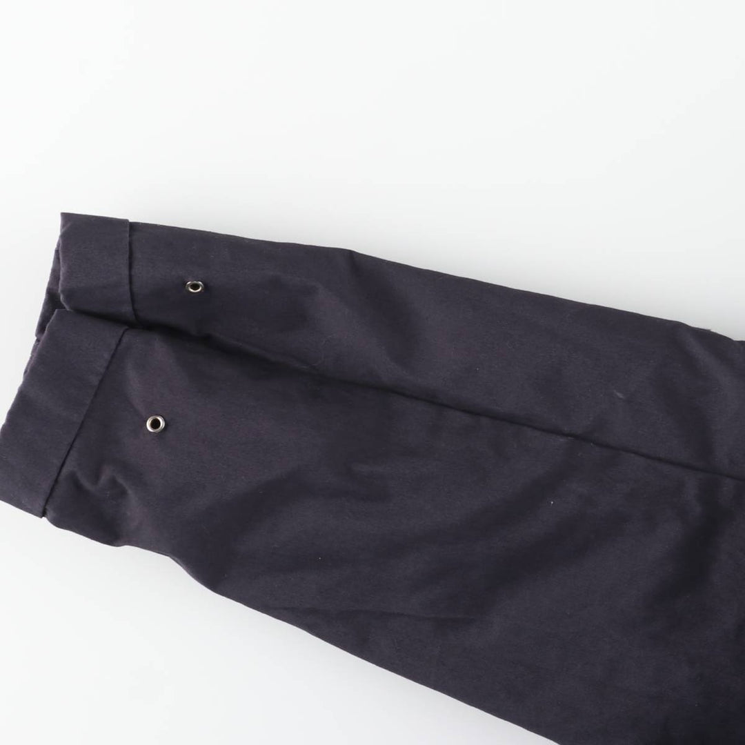 Vintage 1960'S Military Trench Coat, Small (34-36), Men's Size S unclear navy blue type Vintage Second Hand