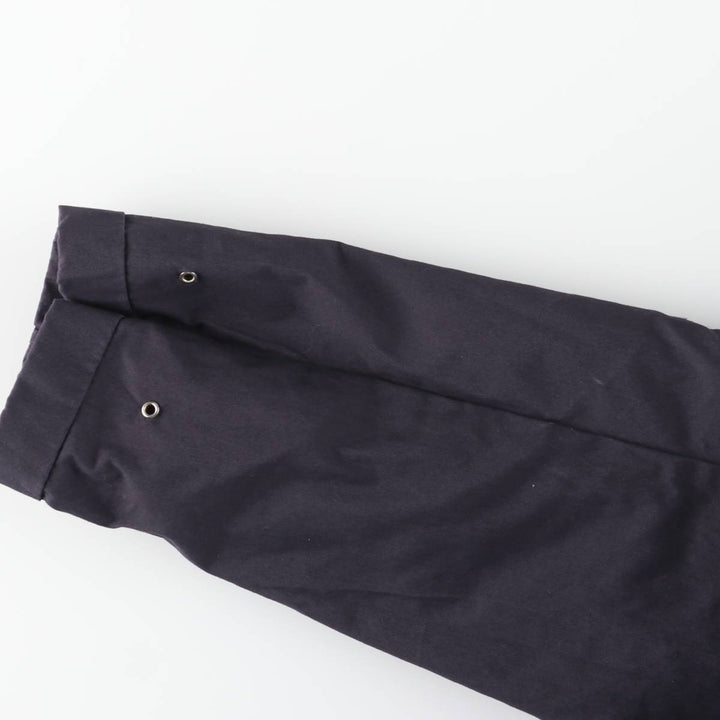 Vintage 1960'S Military Trench Coat, Small (34-36), Men's Size S unclear navy blue type Vintage Second Hand