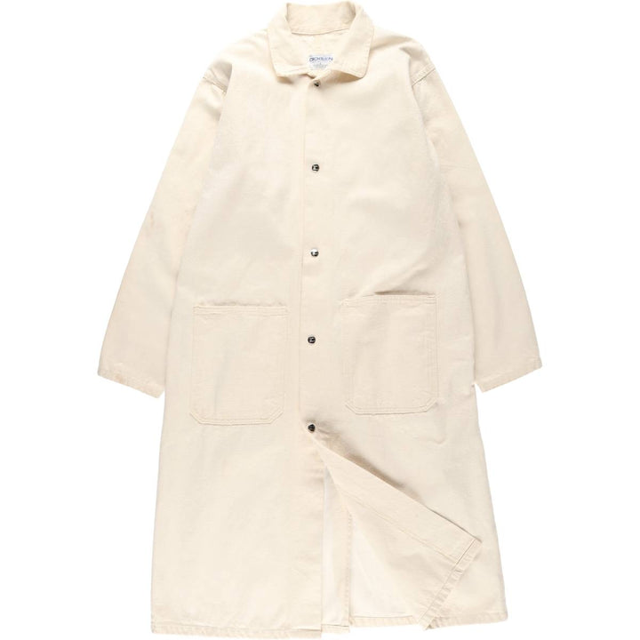 DICKSON Work Coat/Shop Coat, Men's Size L cotton unbleached Vintage Second Hand