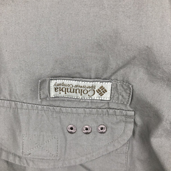 Columbia PFG Long Sleeve Fishing Shirt (Men's XL) from the 2000s cotton Khaki type Vintage Second Hand