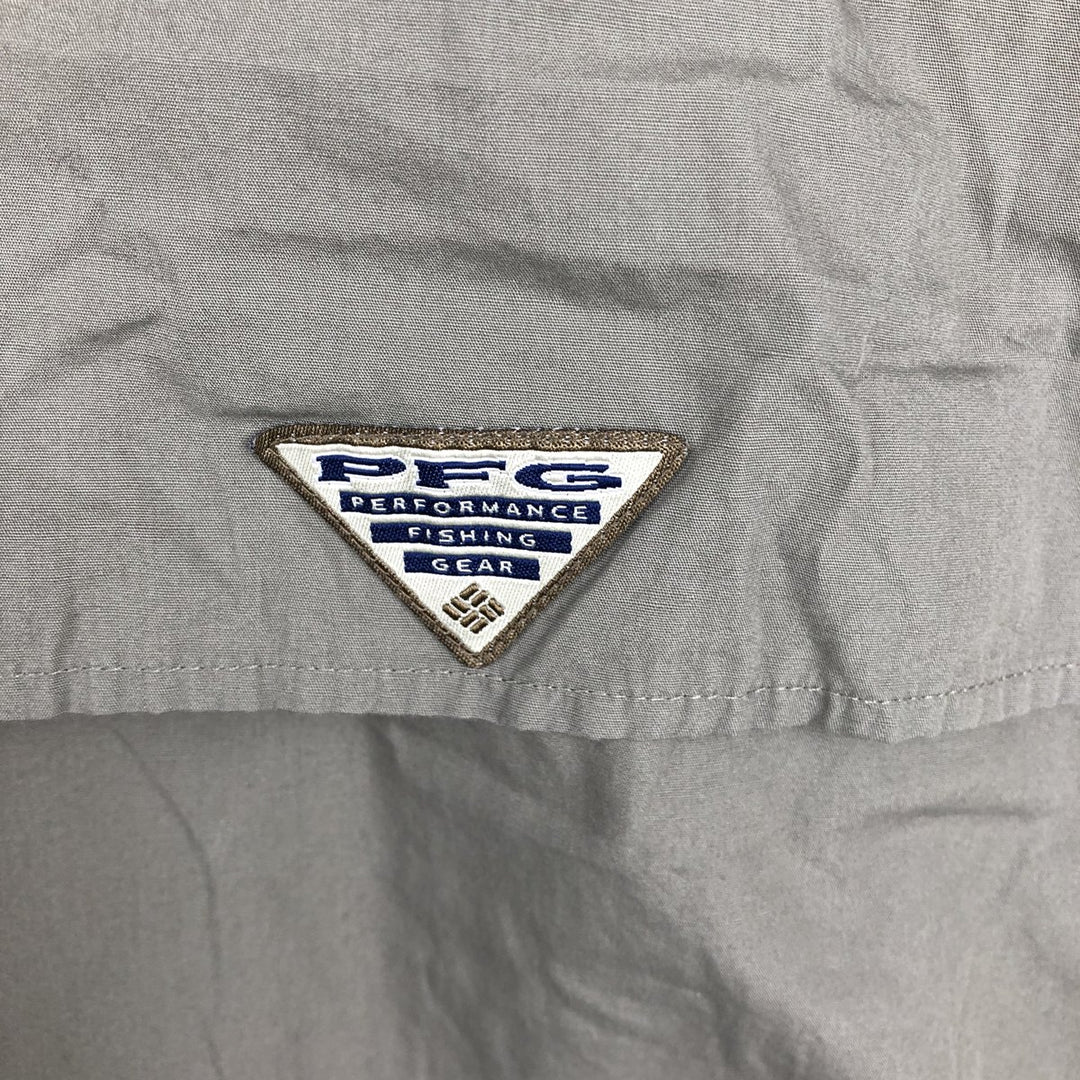 Columbia PFG Long Sleeve Fishing Shirt (Men's XL) from the 2000s cotton Khaki type Vintage Second Hand
