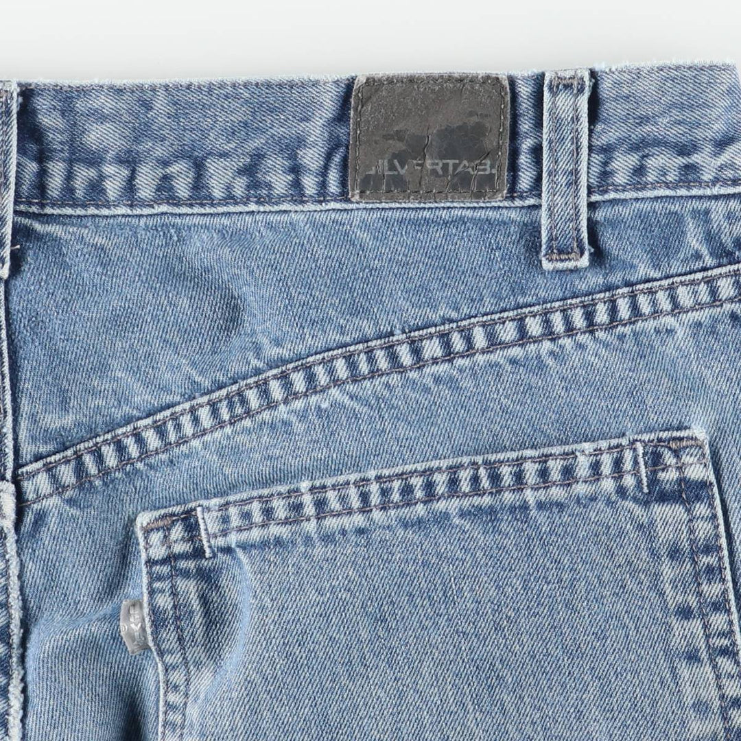 00'S Levi's SILVER TAB Silver Tab BAGGY FIT Tapered Denim Pants Men's w36 equivalent cotton Blue type light blue Vintage Second Hand