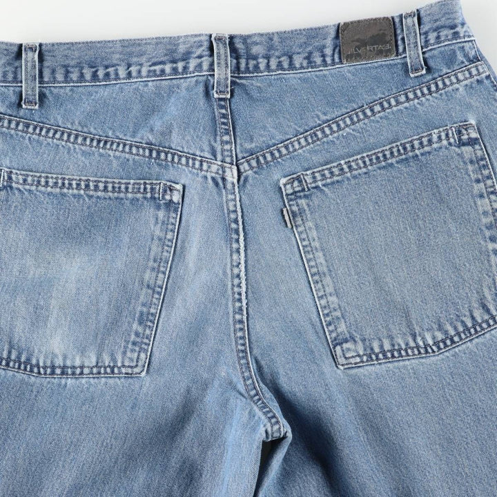 00'S Levi's SILVER TAB Silver Tab BAGGY FIT Tapered Denim Pants Men's w36 equivalent cotton Blue type light blue Vintage Second Hand