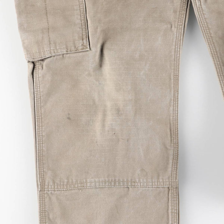 Carhartt Relaxed Fit Ripstop Work Pants, Men's, Size W37 cotton Khaki type Vintage Second Hand