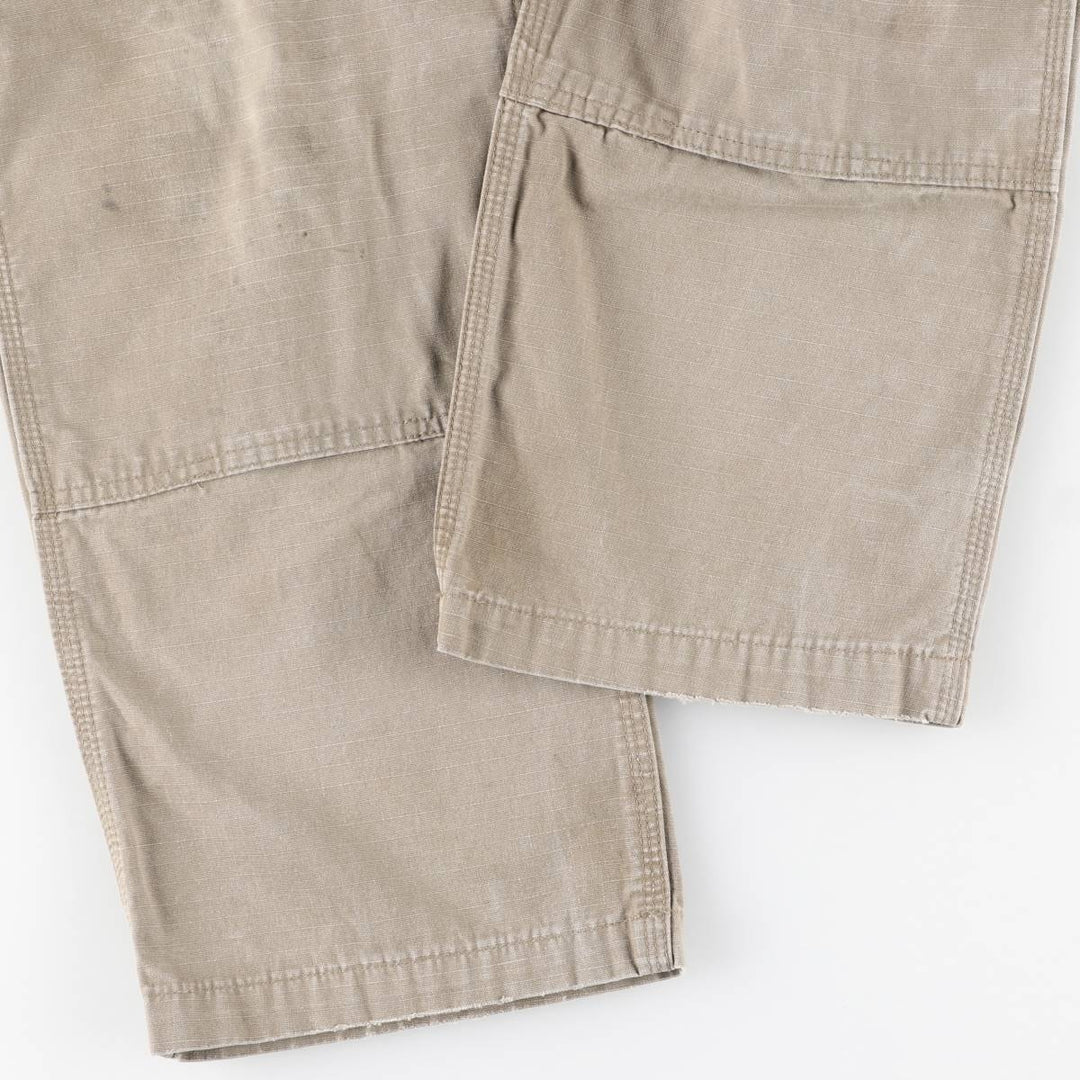 Carhartt Relaxed Fit Ripstop Work Pants, Men's, Size W37 cotton Khaki type Vintage Second Hand