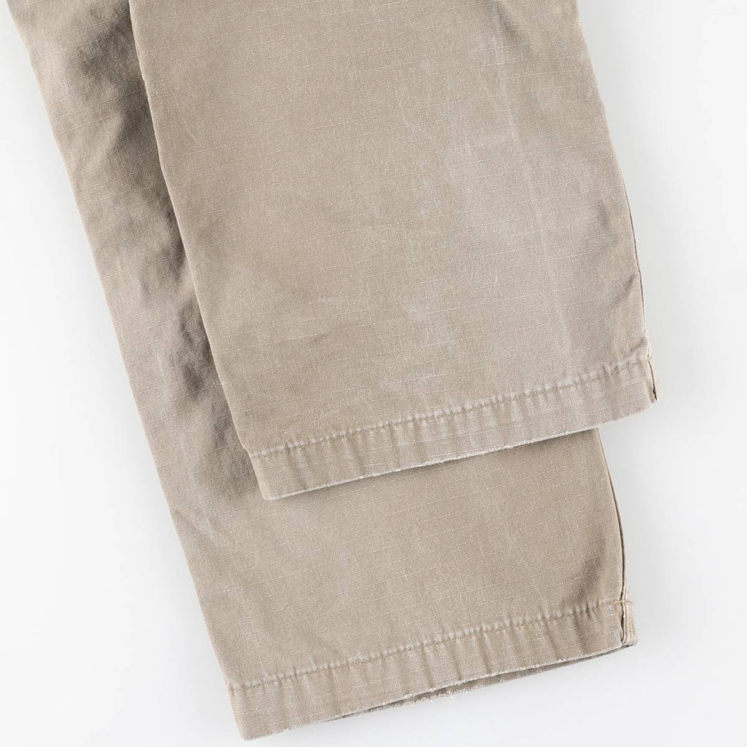 Carhartt Relaxed Fit Ripstop Work Pants, Men's, Size W37 cotton Khaki type Vintage Second Hand