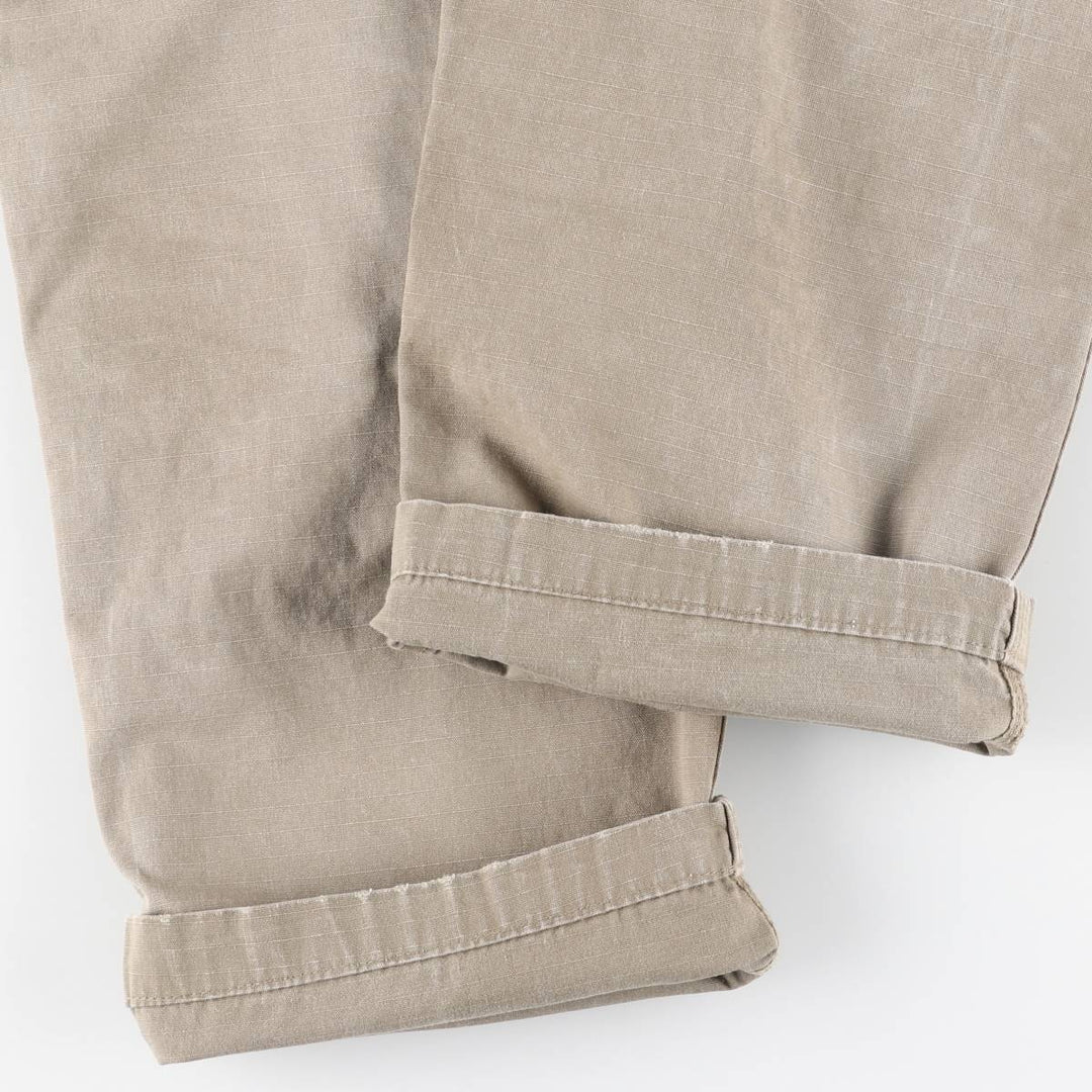 Carhartt Relaxed Fit Ripstop Work Pants, Men's, Size W37 cotton Khaki type Vintage Second Hand