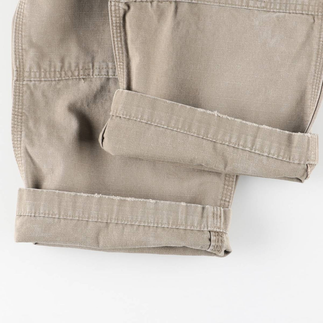 Carhartt Relaxed Fit Ripstop Work Pants, Men's, Size W37 cotton Khaki type Vintage Second Hand