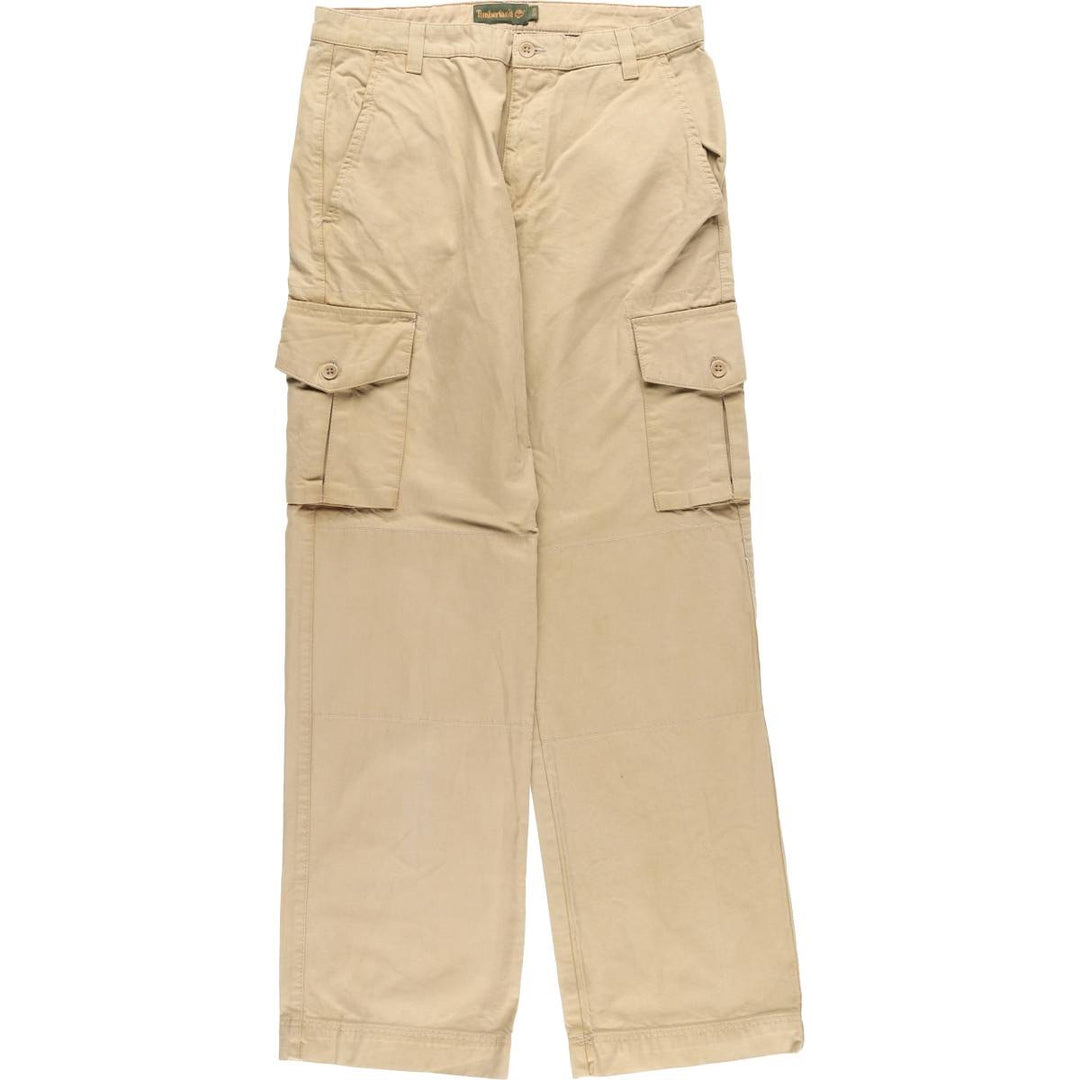Timberland Men's Cargo Pants, Size W35 linen Beige type Vintage Second Hand