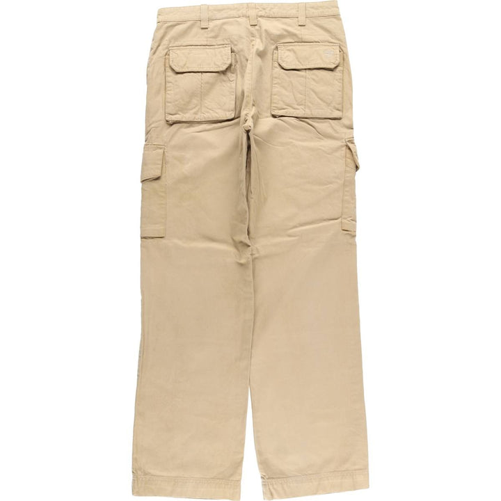 Timberland Men's Cargo Pants, Size W35 linen Beige type Vintage Second Hand