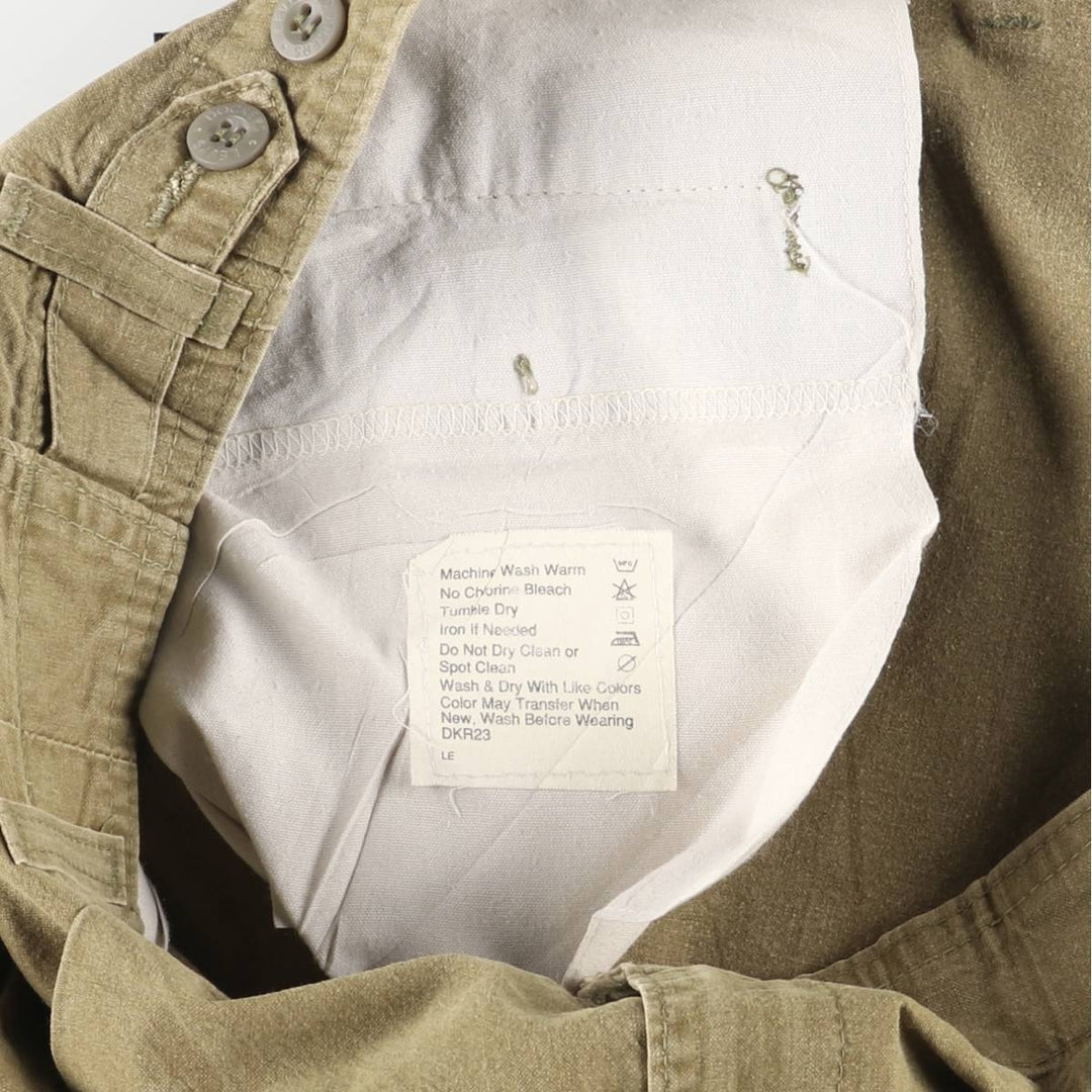 90'S Dockers/Levi's Two-Pleat Cotton Pants, Made in USA, Men's Size W37 (approx.), Vintage cotton Khaki type Vintage Second Hand