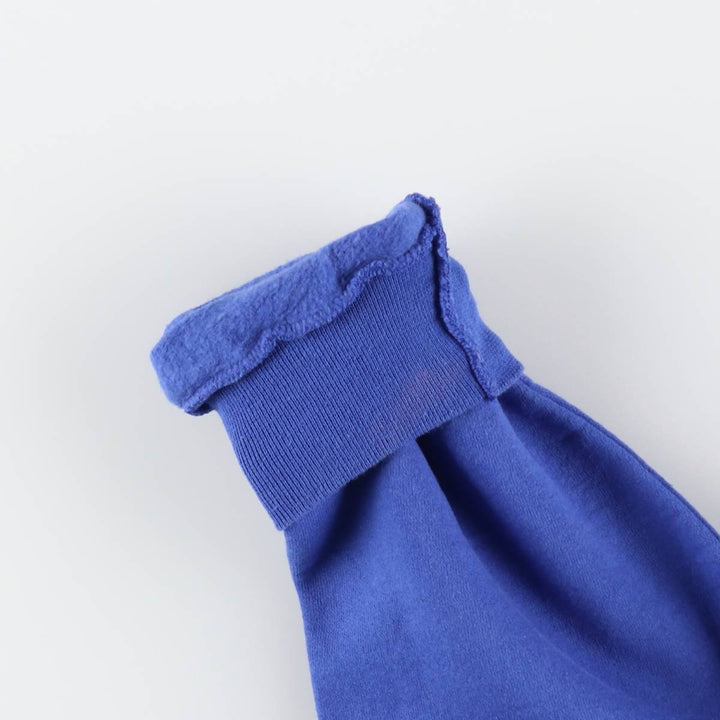 Hanes plain blank sweatshirt, men's size L cotton blue type Vintage Second Hand