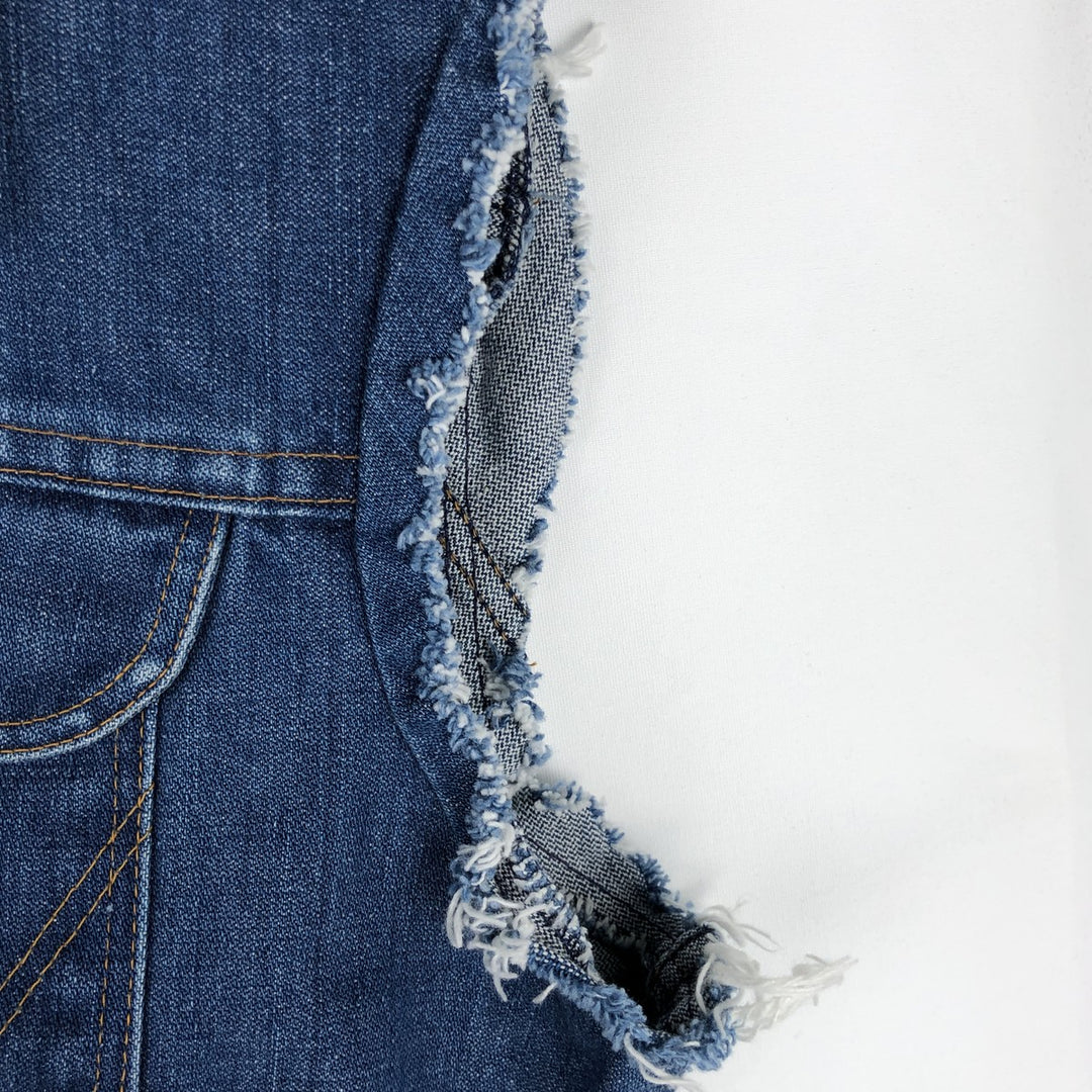 Wrangler Cut-off Denim Vest, Men's Size L (approx.) unclear blue type Vintage Second Hand