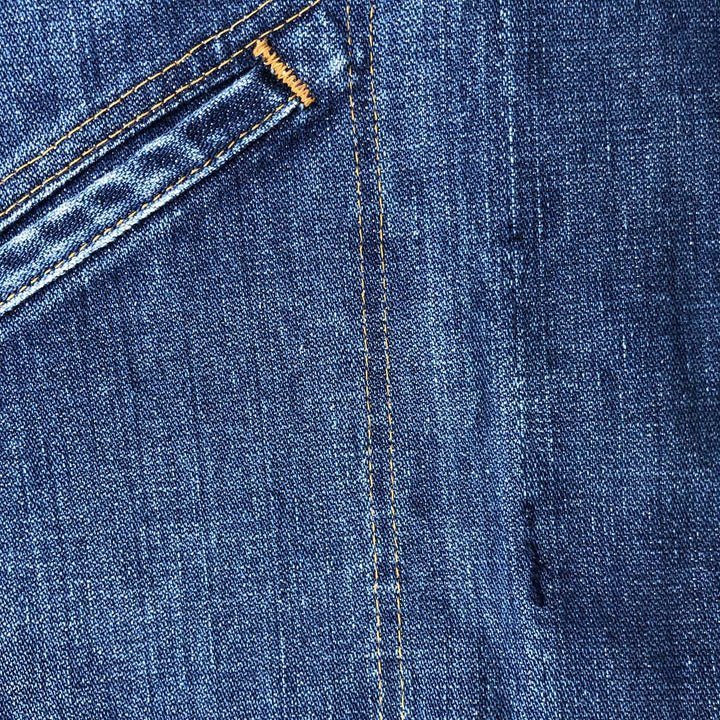 Wrangler Cut-off Denim Vest, Men's Size L (approx.) unclear blue type Vintage Second Hand