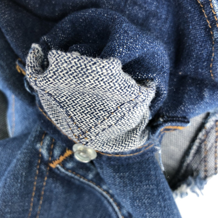 Wrangler Cut-off Denim Vest, Men's Size L (approx.) unclear blue type Vintage Second Hand