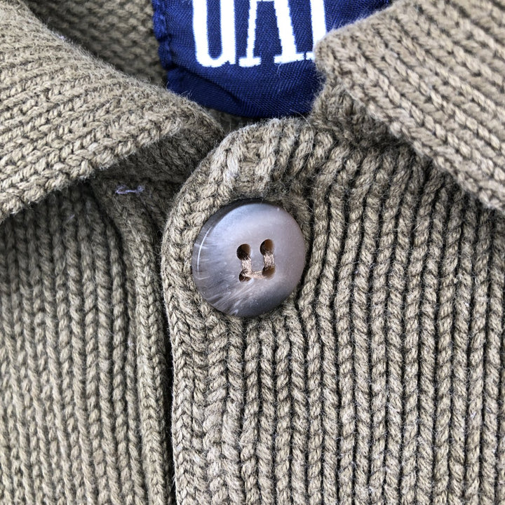 90'S GAP Old Gap Cotton Knit Sweater, Men's Size L (approx.), Vintage cotton Khaki type Vintage Second Hand