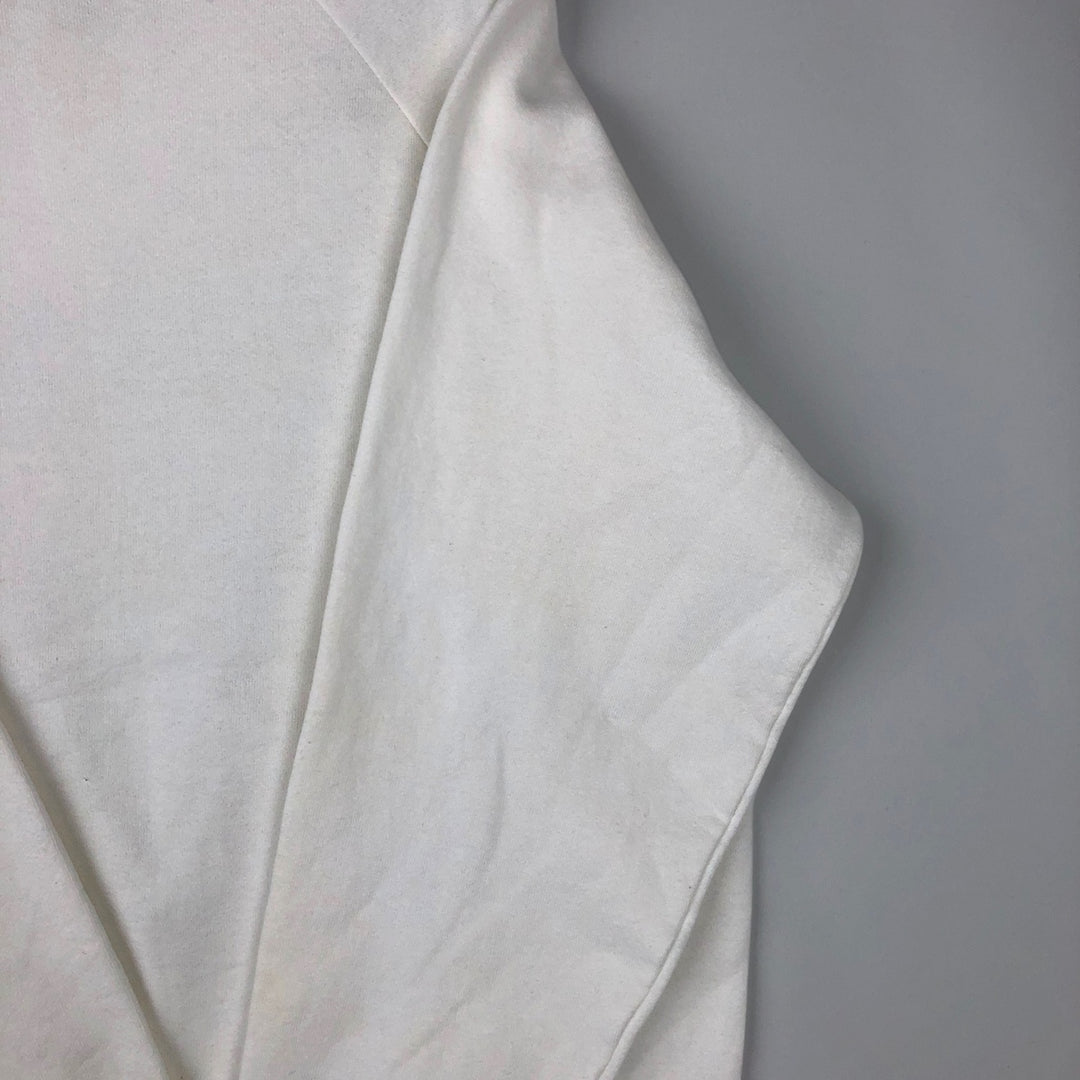 90'S Screen Stars BARCLAYS Advertising Sweatshirt, Men's, Size L, Vintage cotton white type Vintage Second Hand