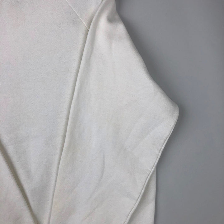 90'S Screen Stars BARCLAYS Advertising Sweatshirt, Men's, Size L, Vintage cotton white type Vintage Second Hand
