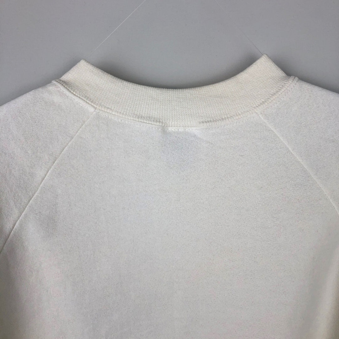 90'S Screen Stars BARCLAYS Advertising Sweatshirt, Men's, Size L, Vintage cotton white type Vintage Second Hand