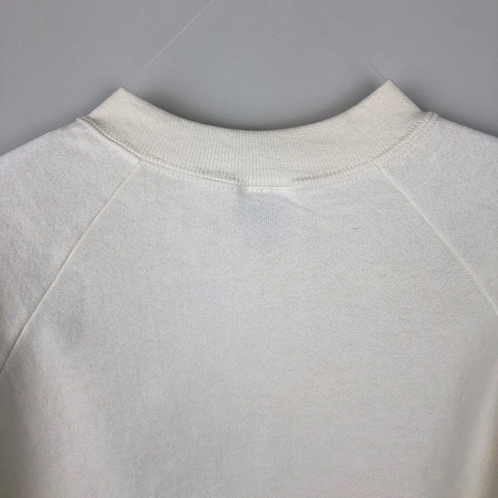 90'S Screen Stars BARCLAYS Advertising Sweatshirt, Men's, Size L, Vintage cotton white type Vintage Second Hand