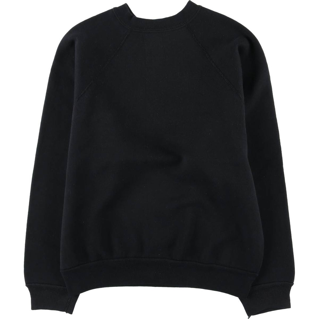 DISCUS plain blank sweatshirt, men's size L unclear black type Vintage Second Hand