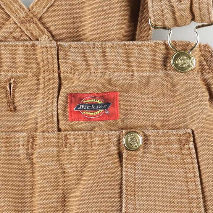 Dickies Duck Overalls Men's Size W35 cotton Beige type Vintage Second Hand