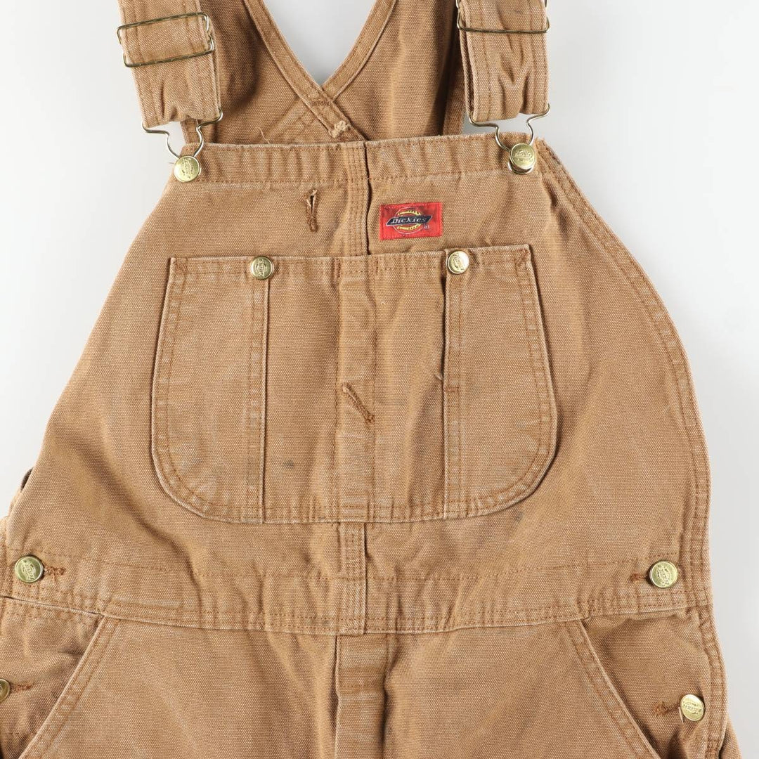Dickies Duck Overalls Men's Size W35 cotton Beige type Vintage Second Hand