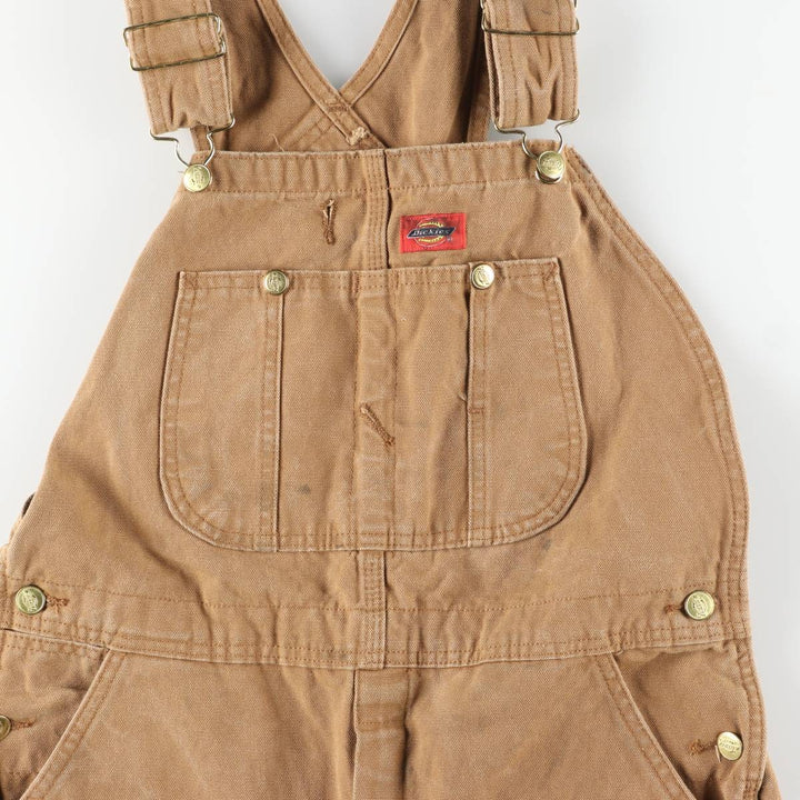 Dickies Duck Overalls Men's Size W35 cotton Beige type Vintage Second Hand