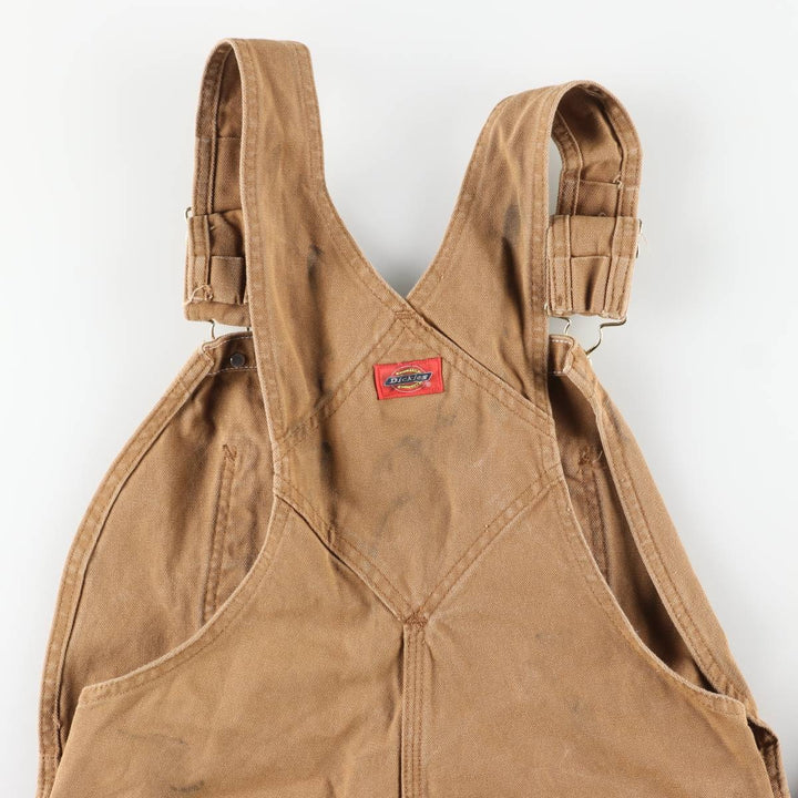 Dickies Duck Overalls Men's Size W35 cotton Beige type Vintage Second Hand