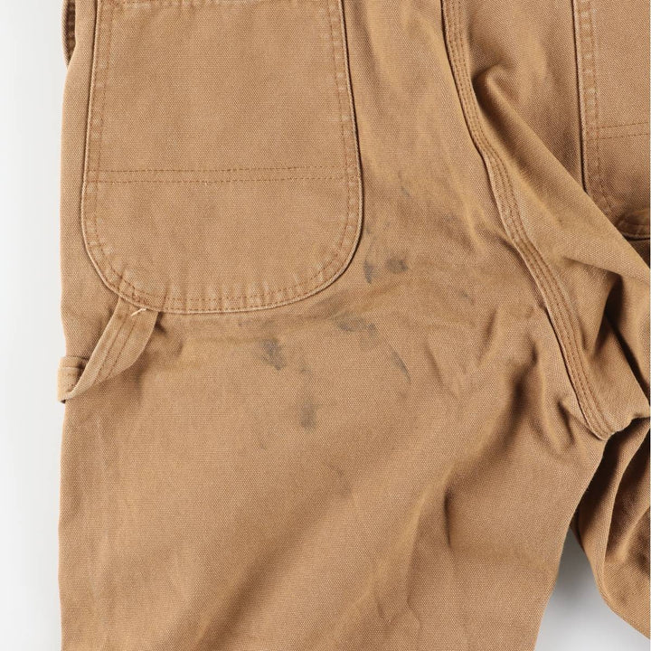 Dickies Duck Overalls Men's Size W35 cotton Beige type Vintage Second Hand
