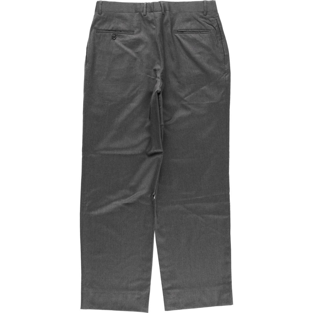 JOS A BANK Two-pleat Slacks, Men's Size 34 unclear gray type Vintage Second Hand