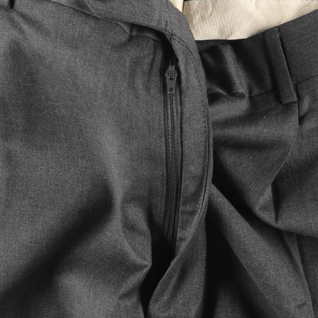JOS A BANK Two-pleat Slacks, Men's Size 34 unclear gray type Vintage Second Hand