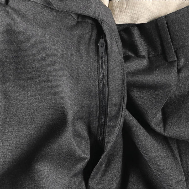 JOS A BANK Two-pleat Slacks, Men's Size 34 unclear gray type Vintage Second Hand