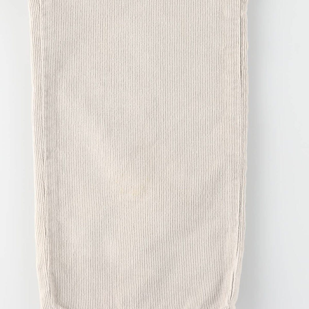 Levi's 505 Regular Fit Straight Leg Corduroy Pants, Men's, Size 35 cotton pale white type Vintage Second Hand